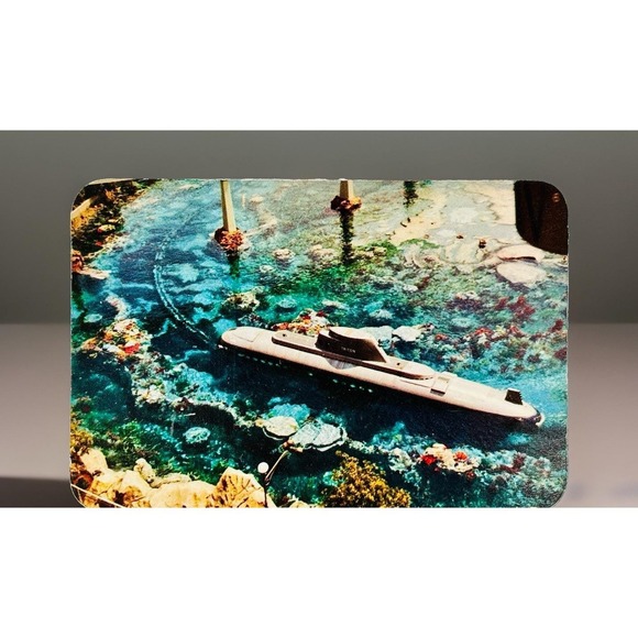 Other - 1960's Vintage Disneyland Postcard Submarine Voyage Tomorrowland Hallmark PDL 28